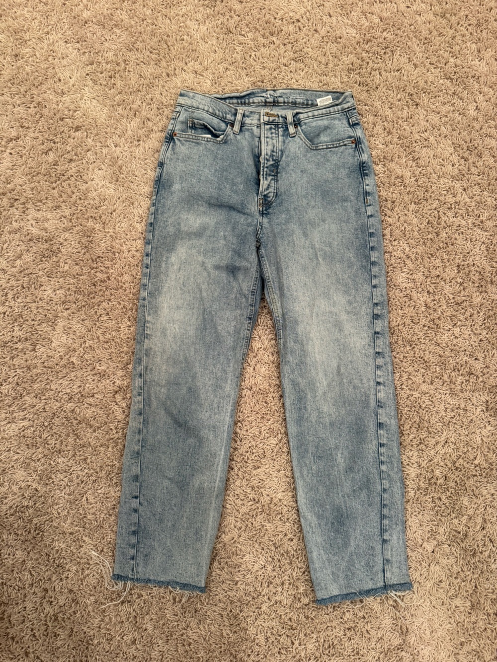 Old Navy Light Blue Straight Jeans